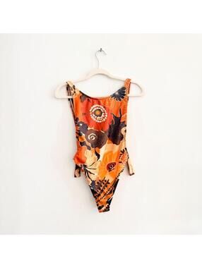 Free People Free-est The Pamela Printed One-Piece Swimsuit